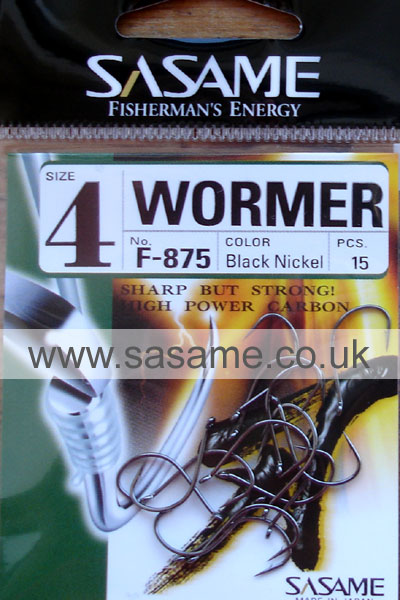 Sasame F-875 Wormer Bait Hook Size 7 6732 